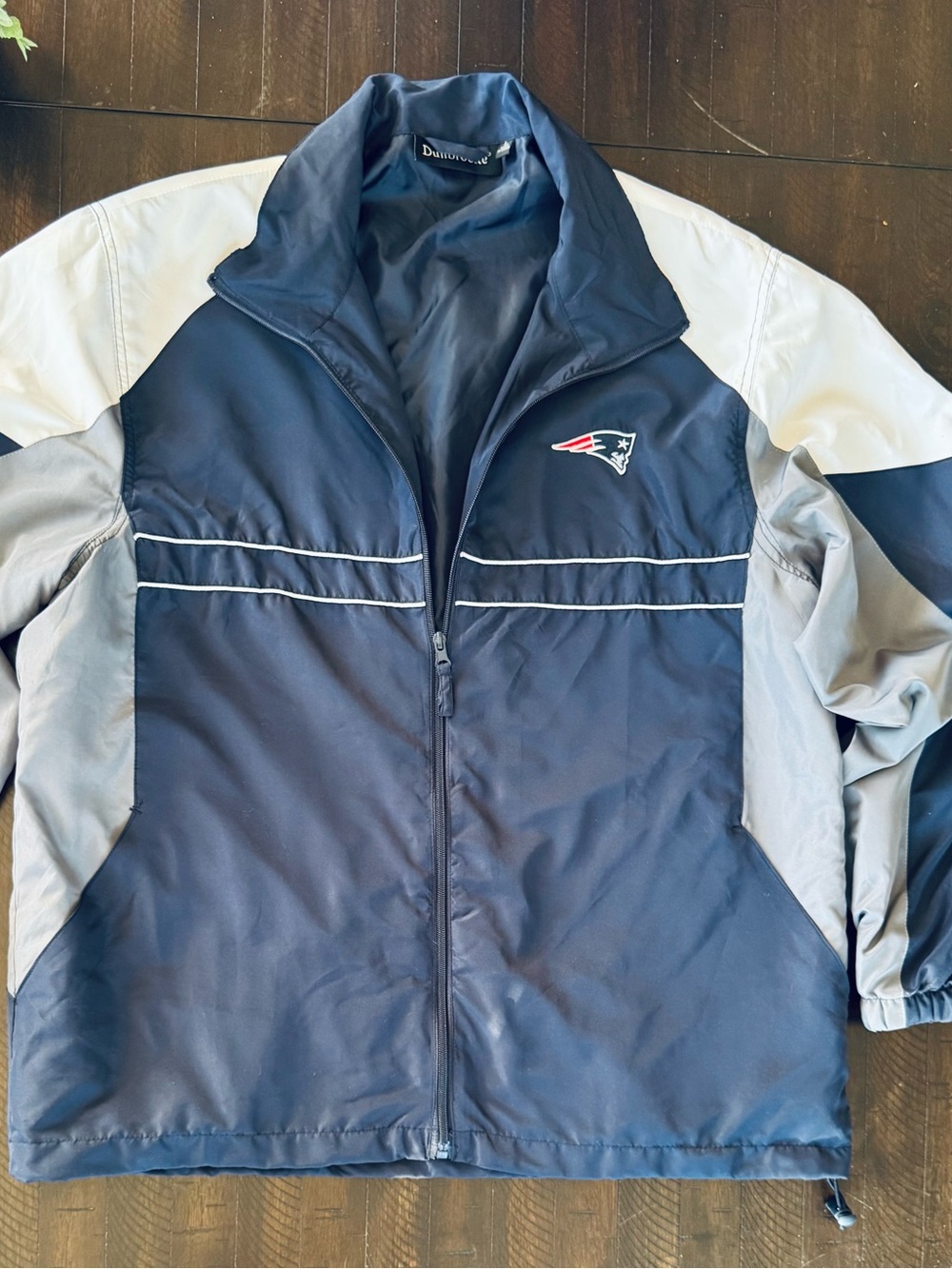 Vintage Dunbrooke New England Patriots SI Sports Illustrated Jacket Mens Large